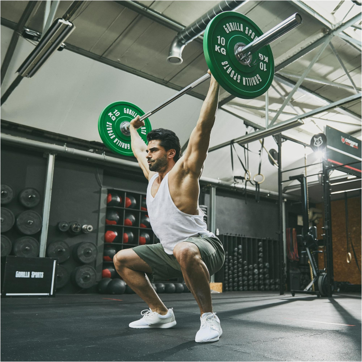 Hastings 30 kg Barra de Musculación Profesional - Helisports